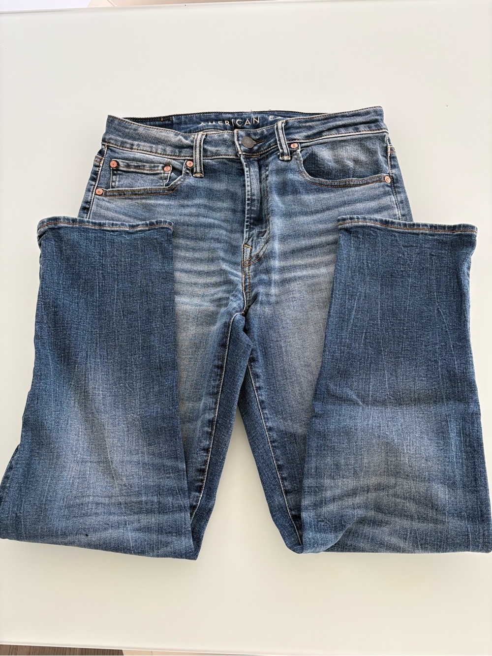 American Eagle Outfitters Men’s Medium Blue Bootcut Jeans